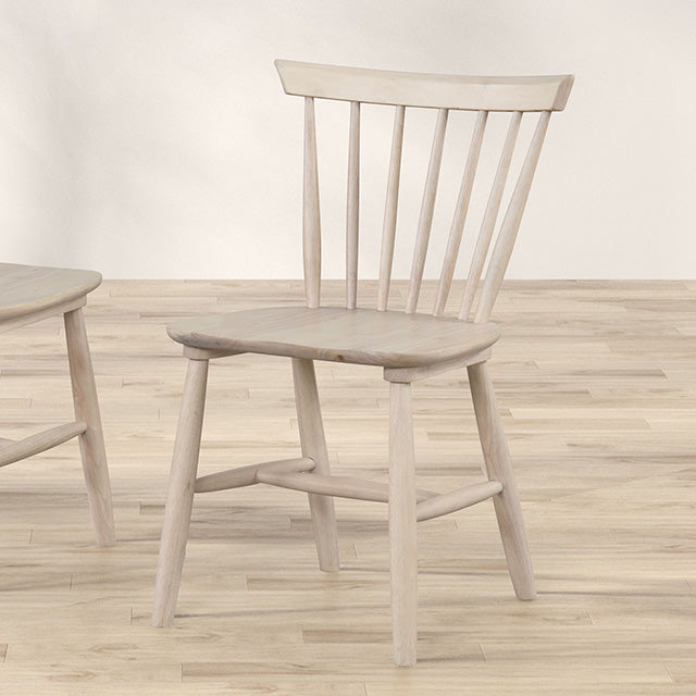 Beale Dining Chair (2/CTN) Natural, Brown, & Beige - Furniture 4 Less Outlet (Salinas,CA)