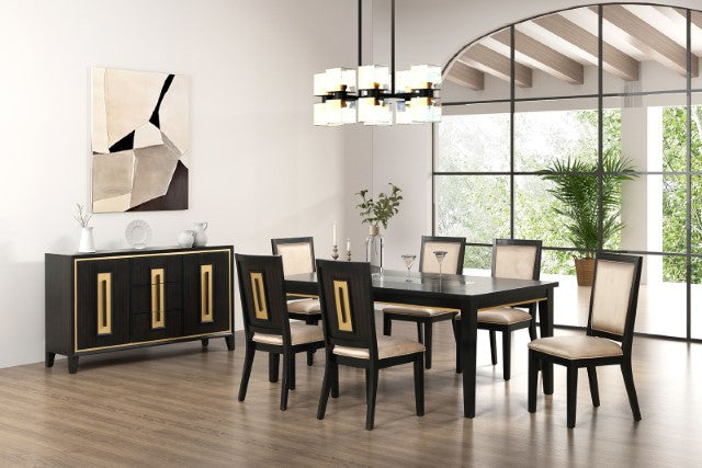 Kenyada 7 Pc Dining Table Set - Furniture 4 Less Outlet (Salinas,CA)