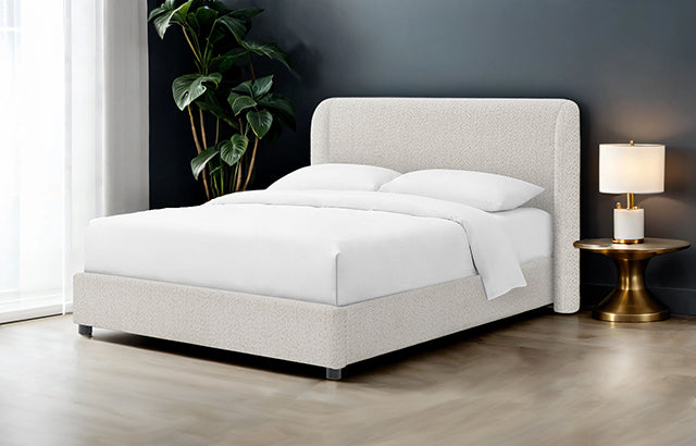 Laverni E.King, Full, & Queen Bed White, Grey, & Black - Furniture 4 Less Outlet (Salinas,CA)