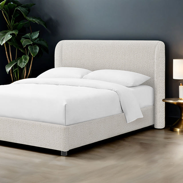 Laverni E.King, Full, & Queen Bed White, Grey, & Black - Furniture 4 Less Outlet (Salinas,CA)