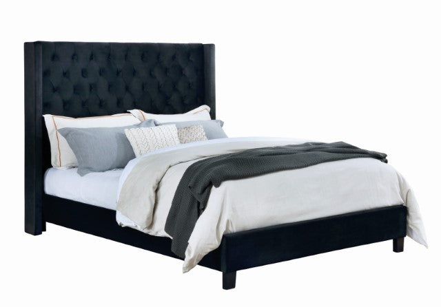 Ryleigh Bed Black, Grey, & Navy - Furniture 4 Less Outlet (Salinas,CA)