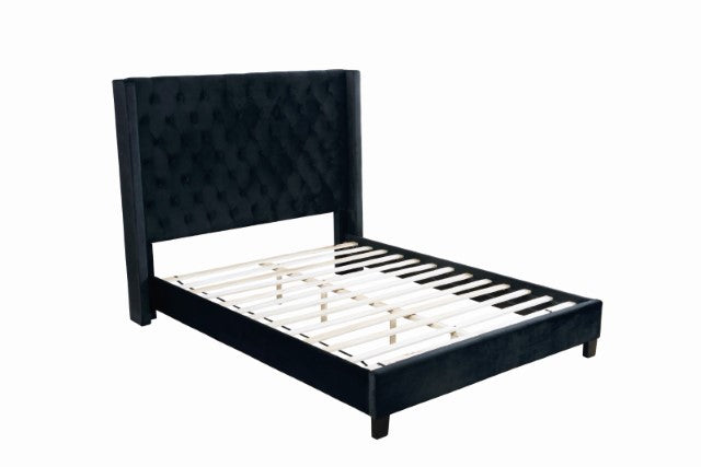 Ryleigh Bed Black, Grey, & Navy - Furniture 4 Less Outlet (Salinas,CA)