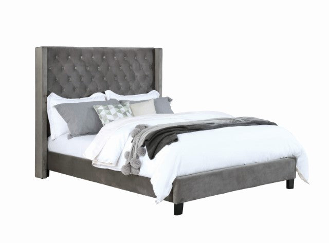 Ryleigh Bed Black, Grey, & Navy - Furniture 4 Less Outlet (Salinas,CA)