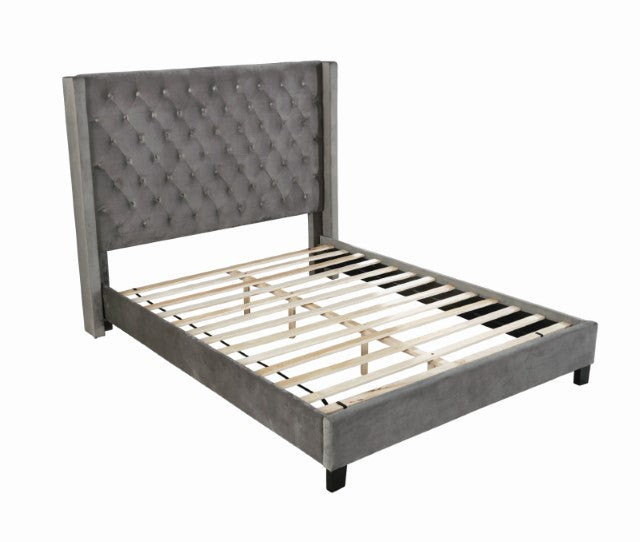 Ryleigh Bed Black, Grey, & Navy - Furniture 4 Less Outlet (Salinas,CA)