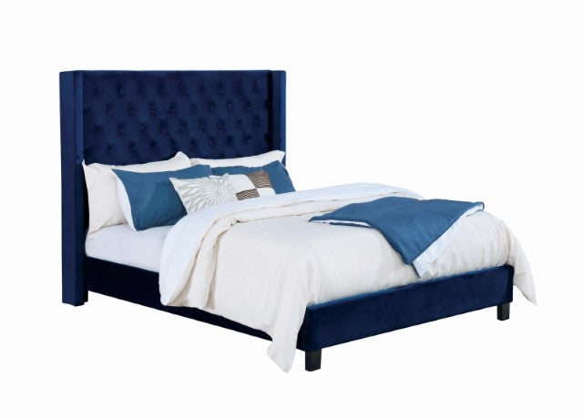 Ryleigh Bed Black, Grey, & Navy - Furniture 4 Less Outlet (Salinas,CA)