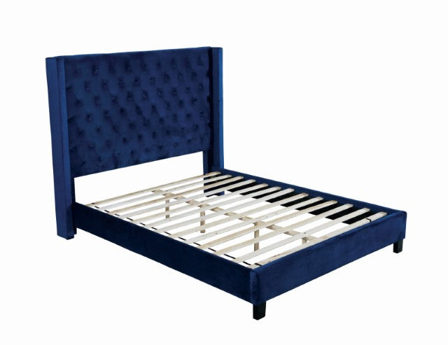 Ryleigh Bed Black, Grey, & Navy - Furniture 4 Less Outlet (Salinas,CA)