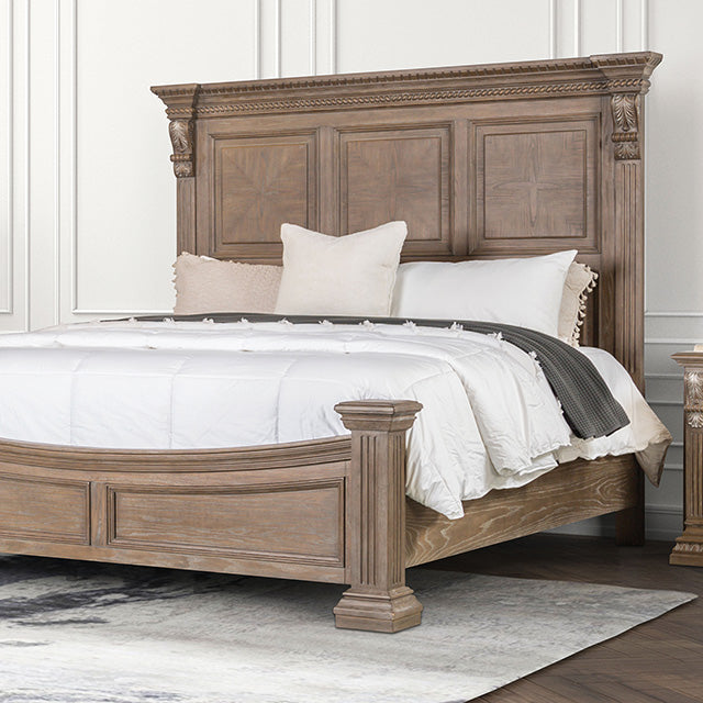Seven Oaks 4 Pc Queen Bedroom Set - Furniture 4 Less Outlet (Salinas,CA)
