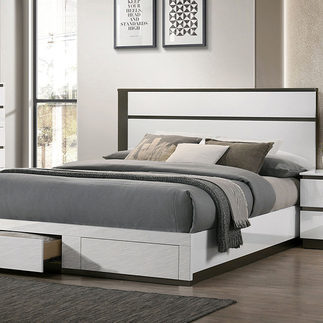 Birsfelden Queen Bedroom Set White - Furniture 4 Less Outlet (Salinas,CA)
