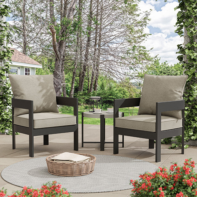 Lotus 3-PC Patio Set - Furniture 4 Less Outlet (Salinas,CA)