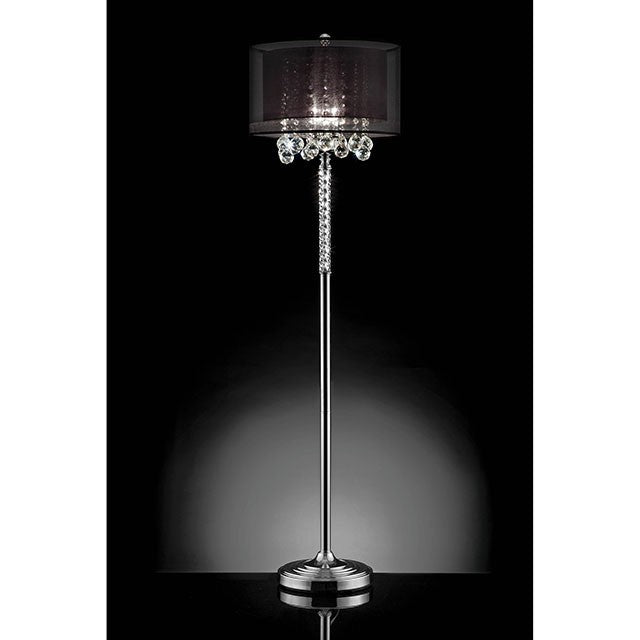 Ivy Chrome Floor Lamp - Furniture 4 Less Outlet (Salinas,CA)
