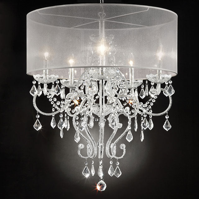 Rigel Silver 31 1/2"H Ceiling Lamp - Furniture 4 Less Outlet (Salinas,CA)