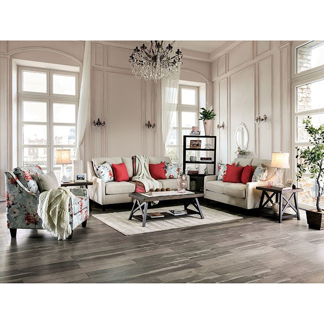Nadene Ivory Sofa - Furniture 4 Less Outlet (Salinas,CA)