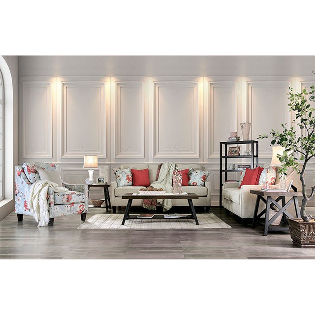 Nadene Ivory Sofa - Furniture 4 Less Outlet (Salinas,CA)