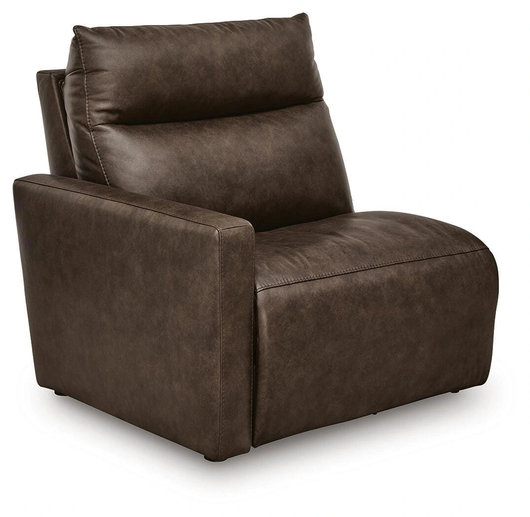 ModZ Power Reclining Sectional Loveseat with Audio Console