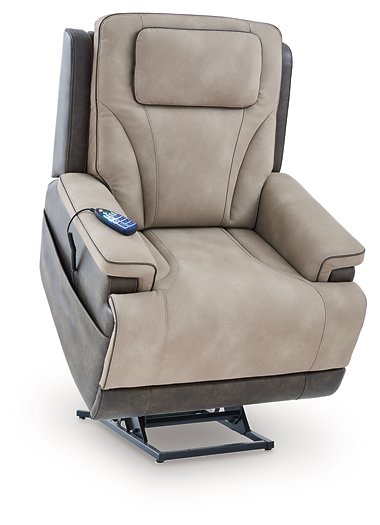 4Z-Peaceful Pause Power Lift Recliner - Furniture 4 Less Outlet (Salinas,CA)