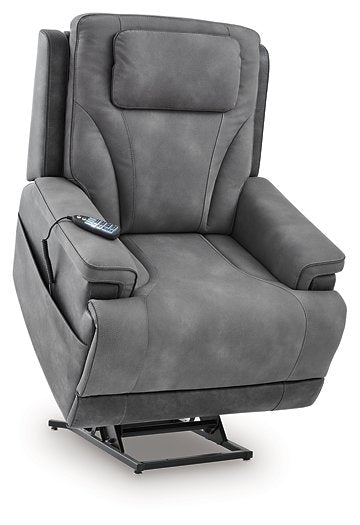 4Z-Peaceful Pause Power Lift Recliner - Furniture 4 Less Outlet (Salinas,CA)