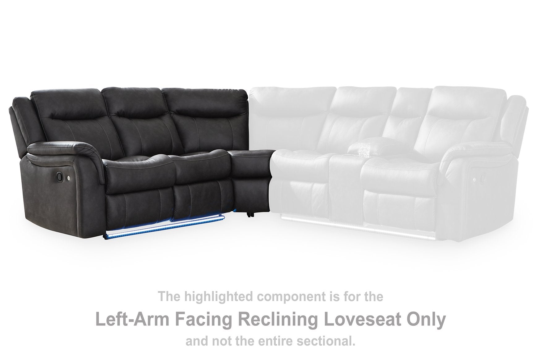 Sultan Meadow Reclining Sectional - Furniture 4 Less Outlet (Salinas,CA)