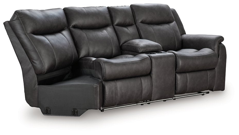 Sultan Meadow Reclining Sectional - Furniture 4 Less Outlet (Salinas,CA)