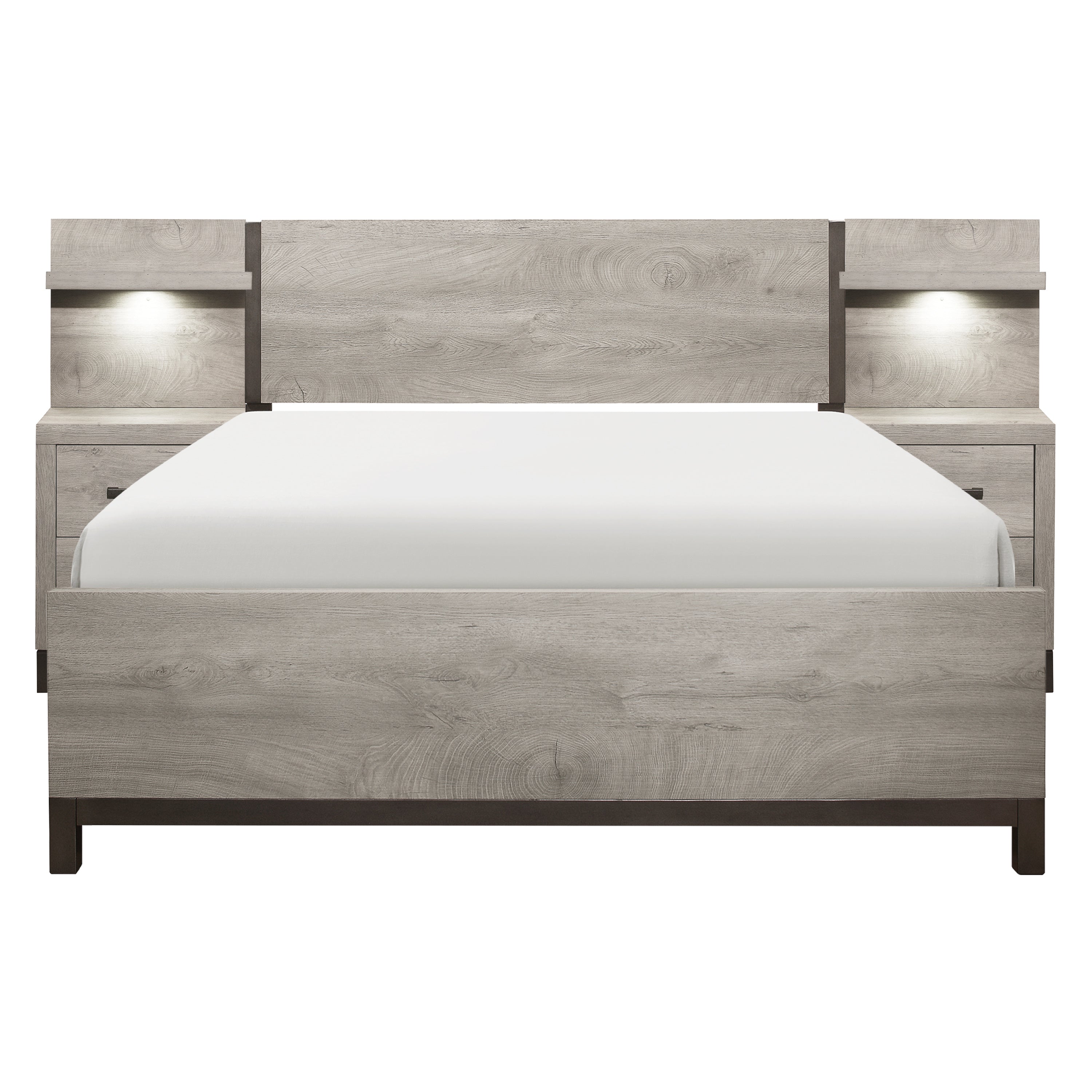 Zephyr-5pc Set California King Wall Bed (CKB+2NS+2NS-P) image