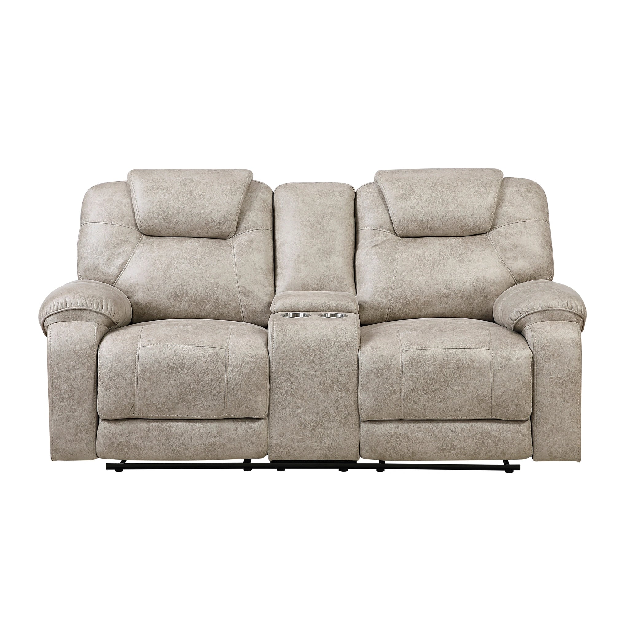 Gainesville-Double Reclining Love Seat with Center Console image