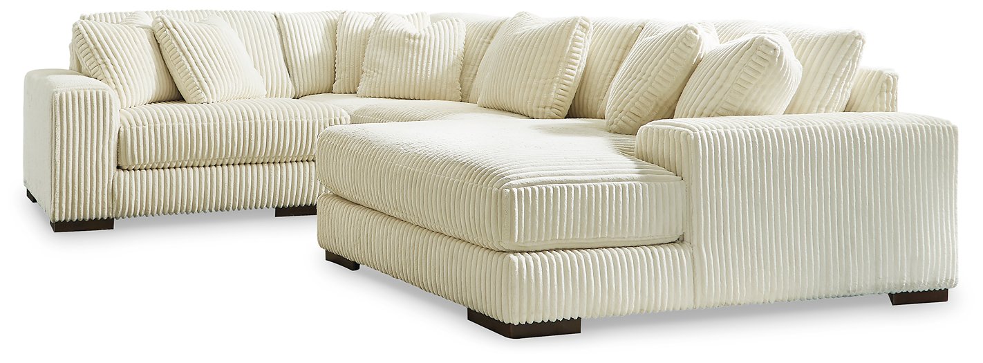 Lindyn Sectional with Chaise - Furniture 4 Less Outlet (Salinas,CA)