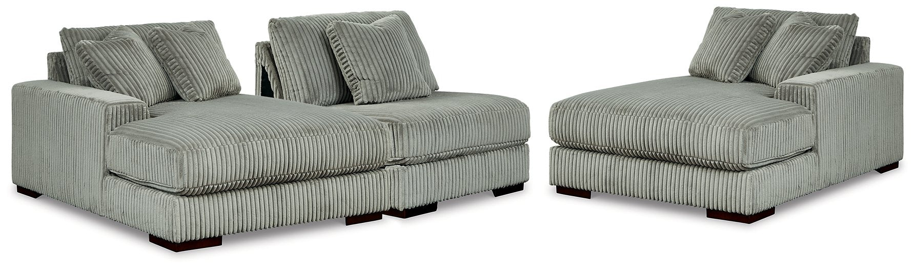 Lindyn Sectional with Double Chaise - Furniture 4 Less Outlet (Salinas,CA)