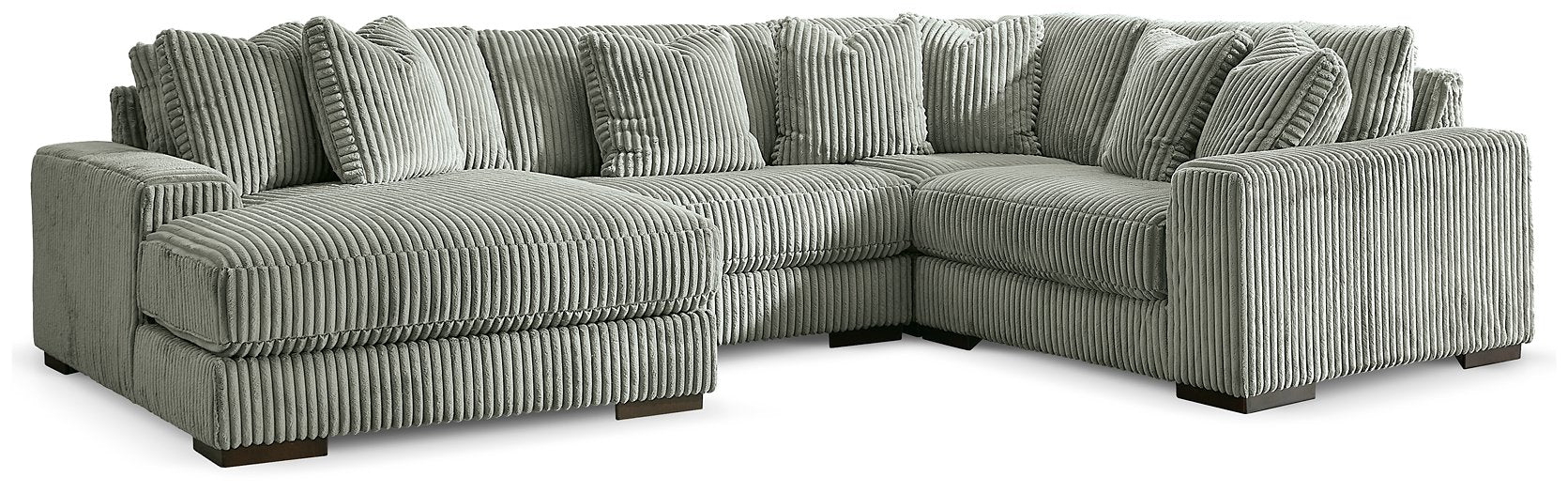 Lindyn Sectional with Chaise - Furniture 4 Less Outlet (Salinas,CA)