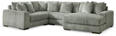 Lindyn Sectional with Chaise - Furniture 4 Less Outlet (Salinas,CA)