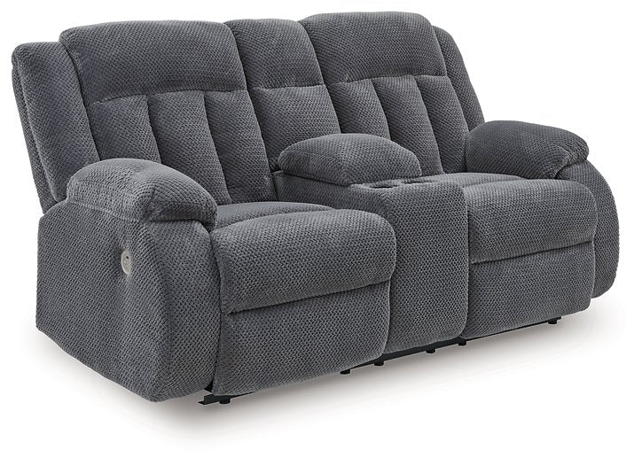 Observation Power Reclining Loveseat with Console - Furniture 4 Less Outlet (Salinas,CA)