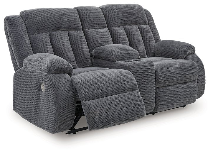 Observation Power Reclining Loveseat with Console - Furniture 4 Less Outlet (Salinas,CA)