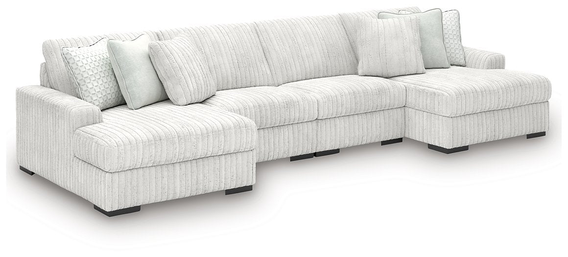 Stupendous Sectional with Double Chaise - Furniture 4 Less Outlet (Salinas,CA)