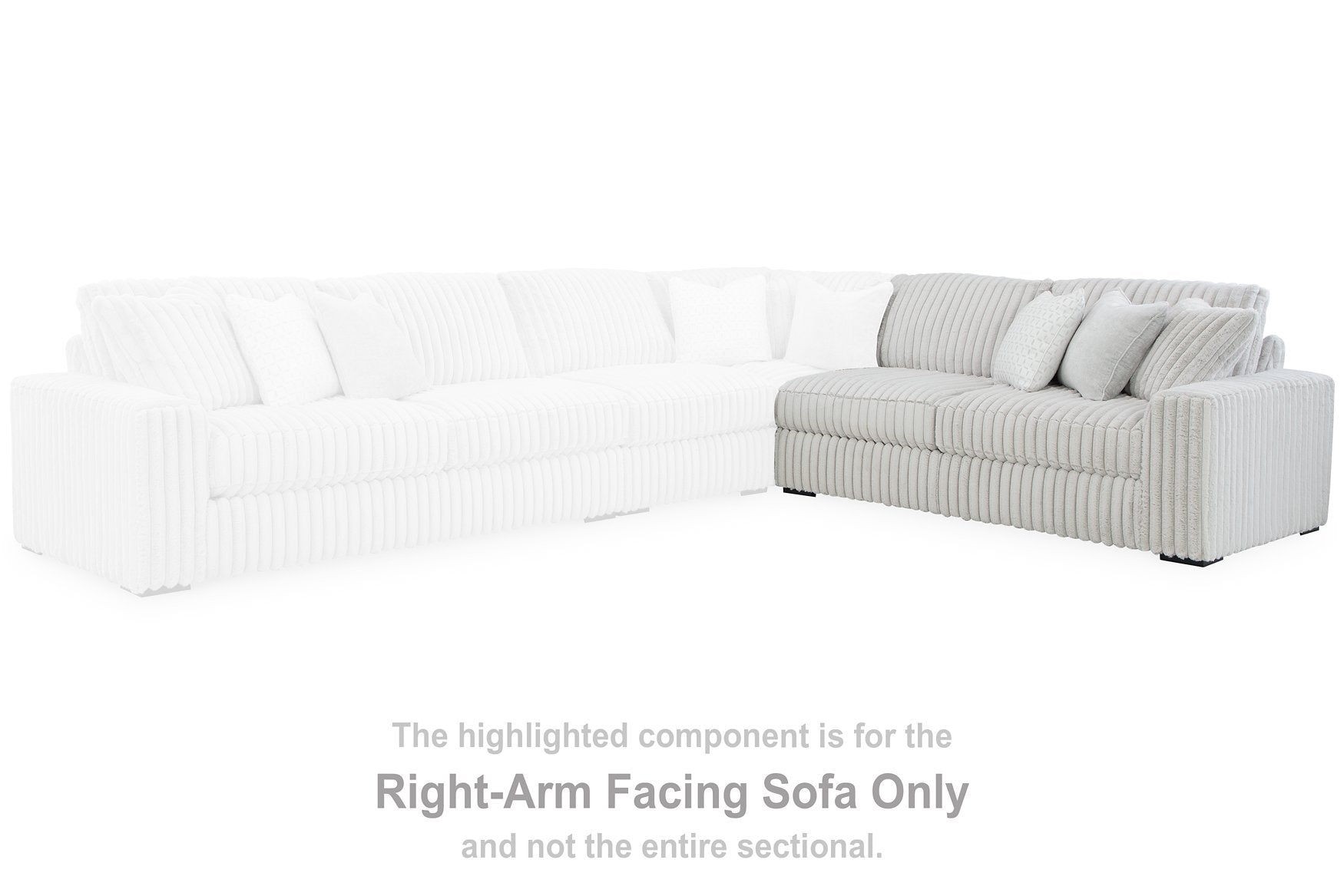 Stupendous Sectional with Chaise - Furniture 4 Less Outlet (Salinas,CA)