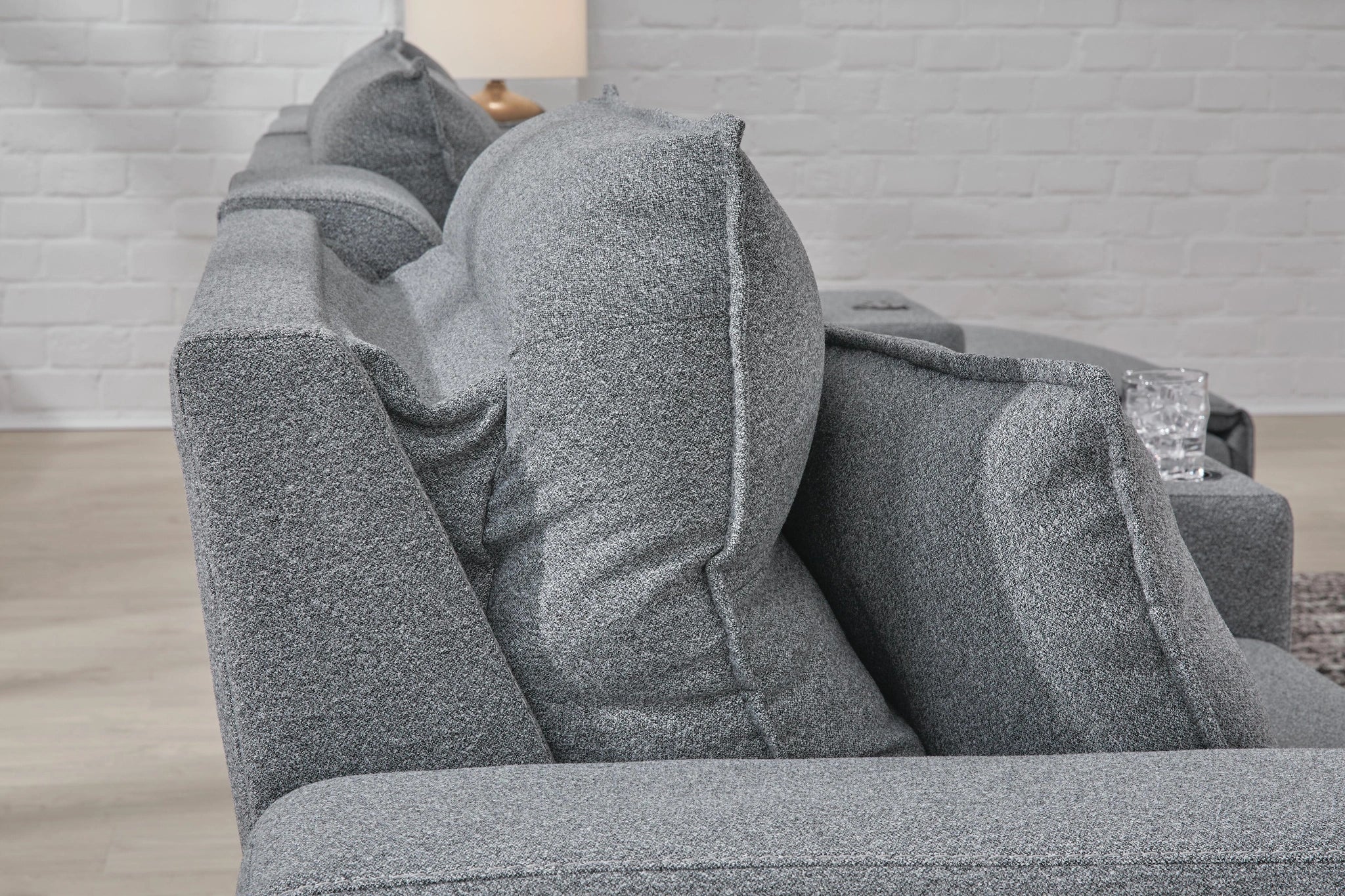 Modmax II Power Reclining Sectional with Chaise and Audio System