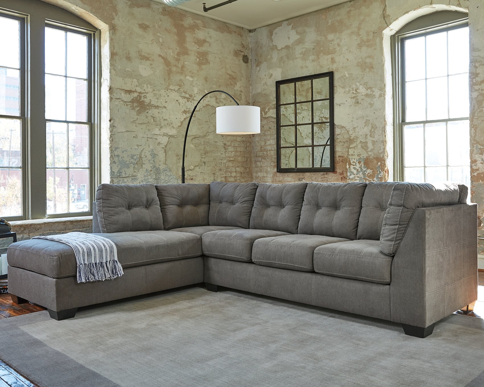 Pitkin 2-Piece Sectional with Chaise - Furniture 4 Less Outlet (Salinas,CA)