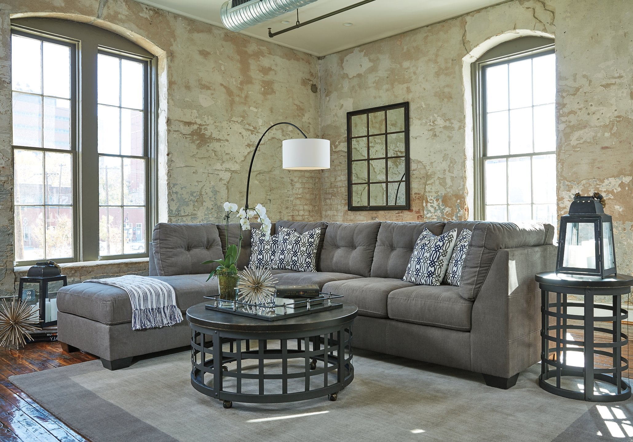 Pitkin 2-Piece Sectional with Chaise - Furniture 4 Less Outlet (Salinas,CA)