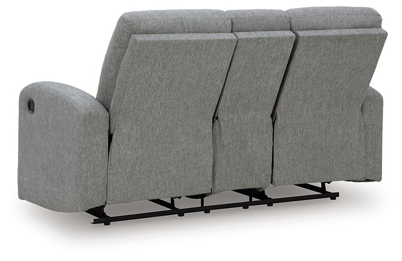 Gauntlet Reclining Loveseat with Console - Furniture 4 Less Outlet (Salinas,CA)
