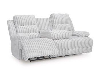 Rhines Falls Power Reclining Sofa with Drop Down Table - Furniture 4 Less Outlet (Salinas,CA)