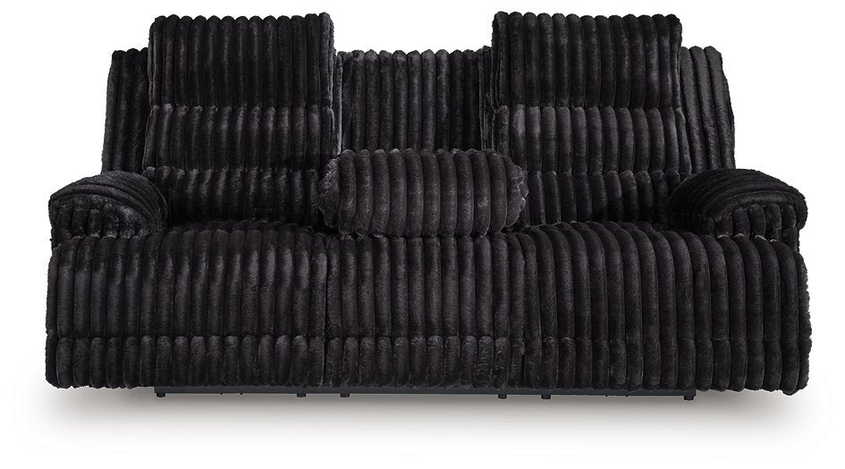 Rhine Falls Power Reclining Sofa with Drop Down Table - Furniture 4 Less Outlet (Salinas,CA)