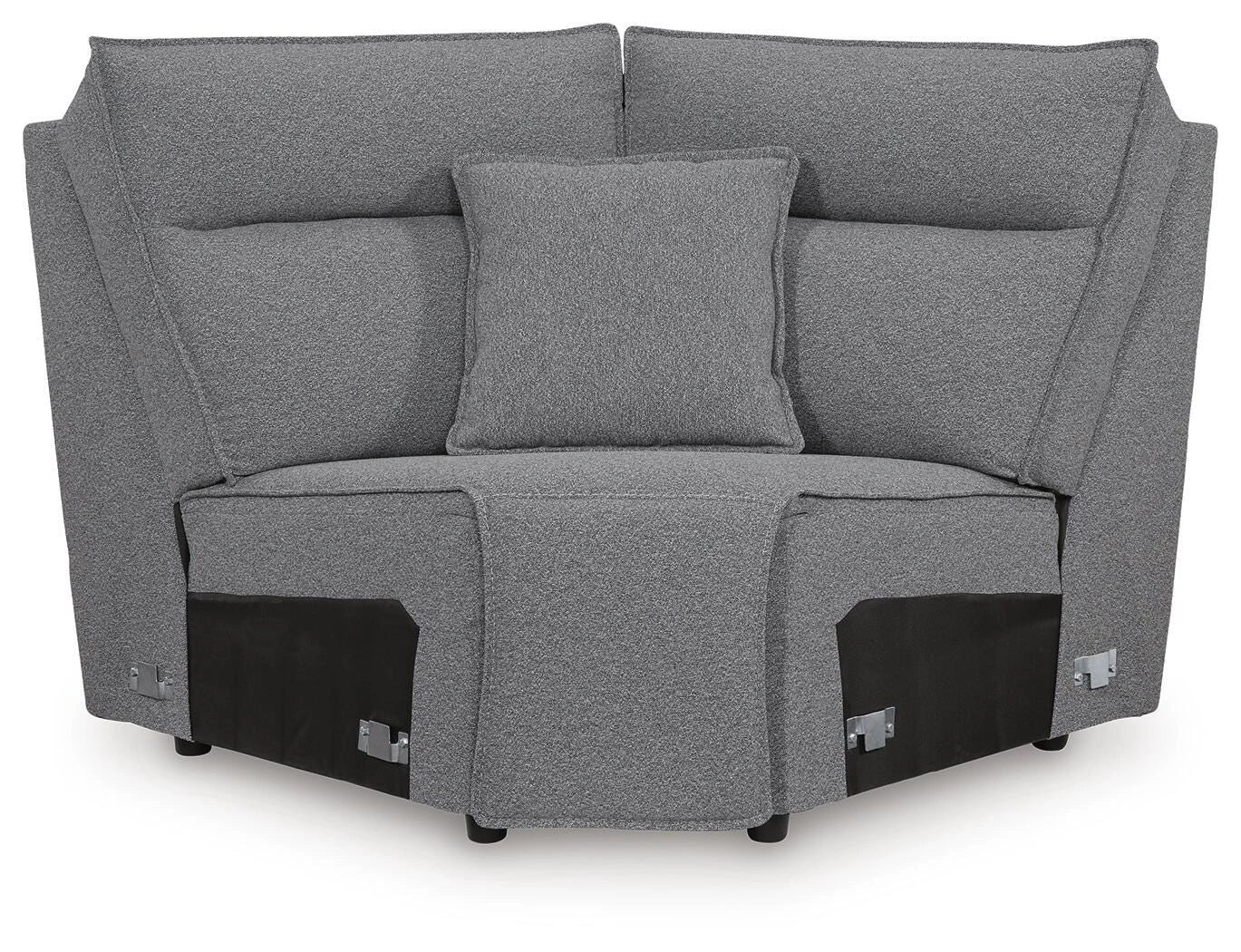 Modmax II Power Reclining Sectional with Chaise and Audio System