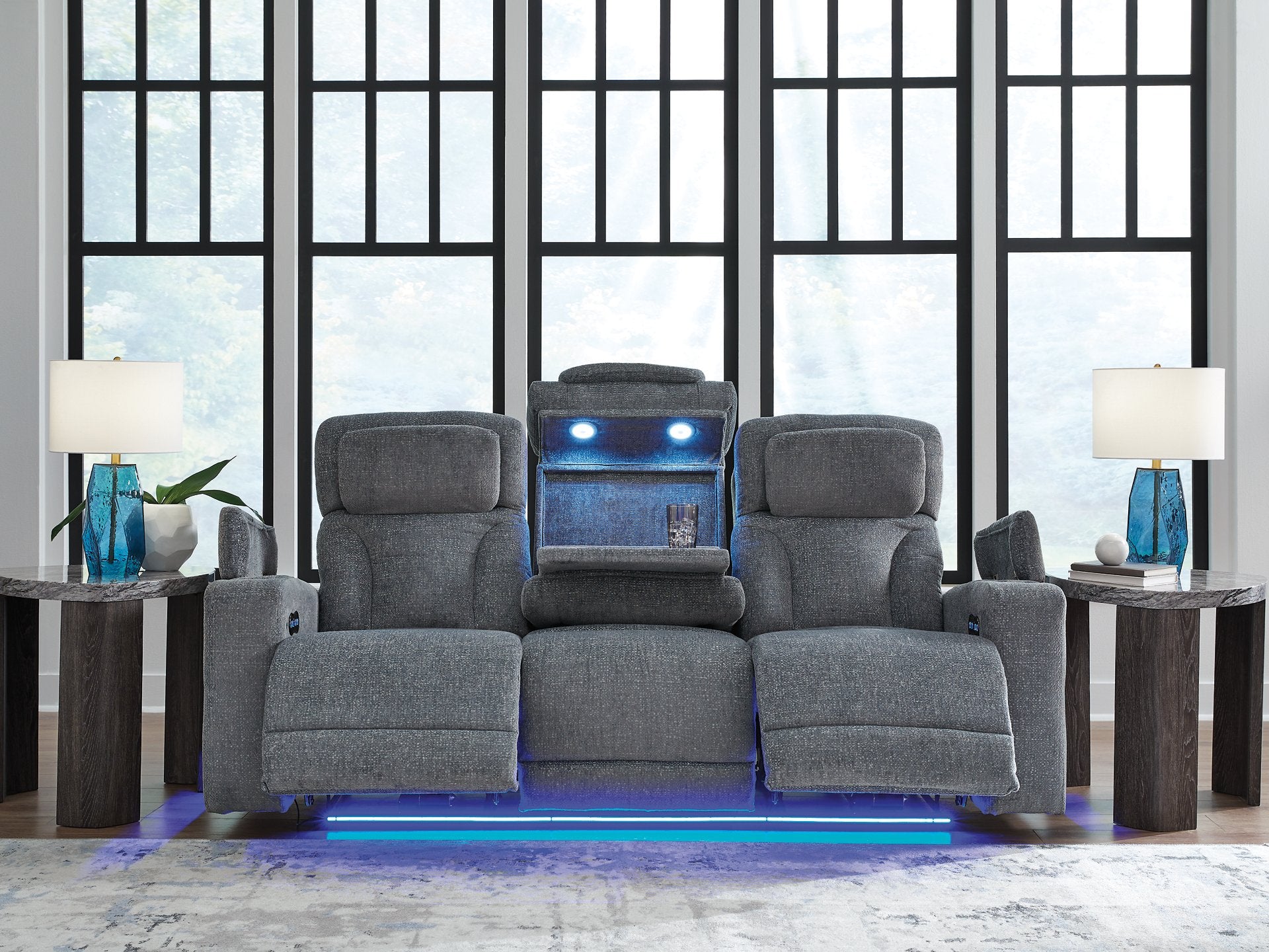 Studio Cave Power Reclining Sofa - Furniture 4 Less Outlet (Salinas,CA)
