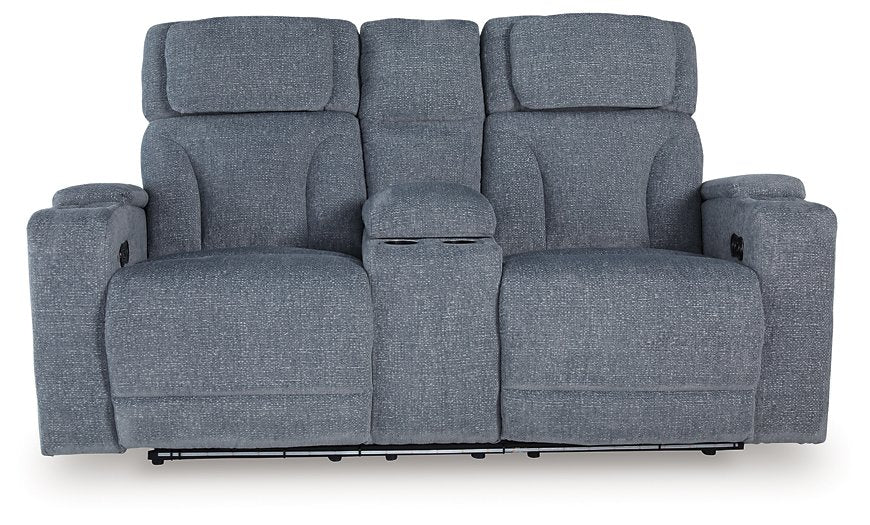 Studio Cave Power Reclining Loveseat with Console - Furniture 4 Less Outlet (Salinas,CA)