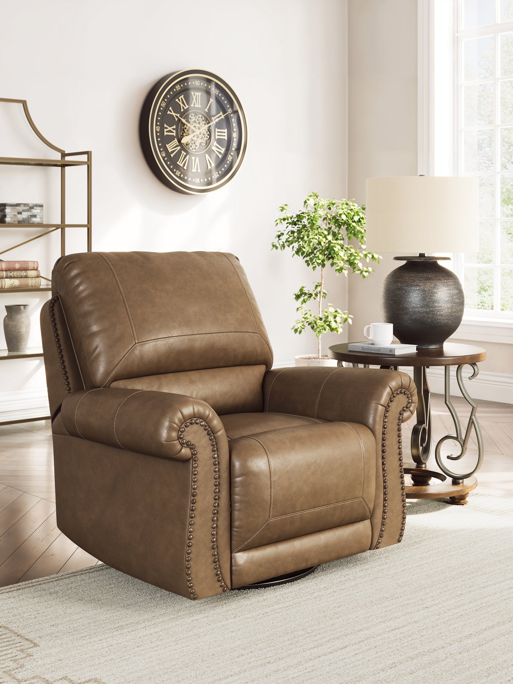 Chasemore Swivel Glider Recliner - Furniture 4 Less Outlet (Salinas,CA)
