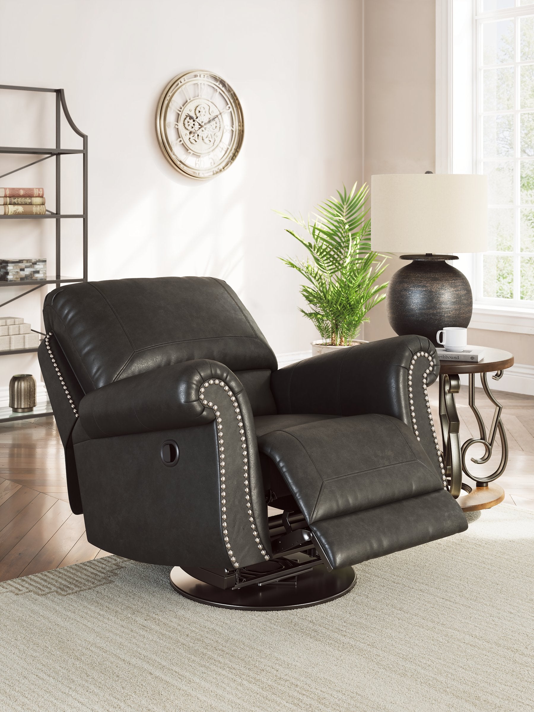 Chasemore Swivel Glider Recliner - Furniture 4 Less Outlet (Salinas,CA)