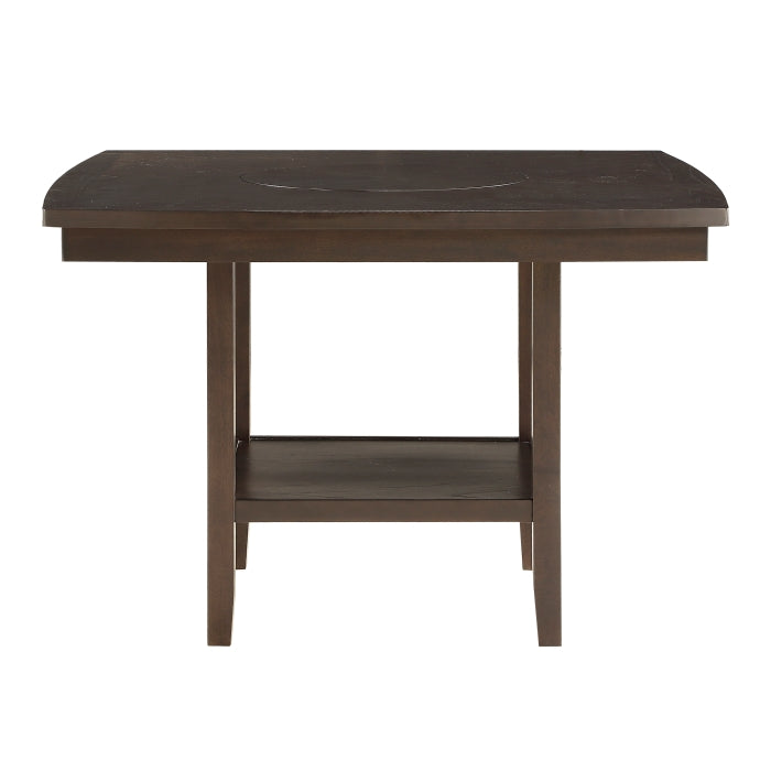 5716-36 - Counter Height Table with Lazy Susan