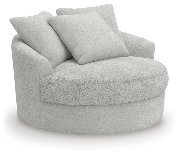 Cuddle Plush Oversized Swivel Accent Chair - Furniture 4 Less Outlet (Salinas,CA)