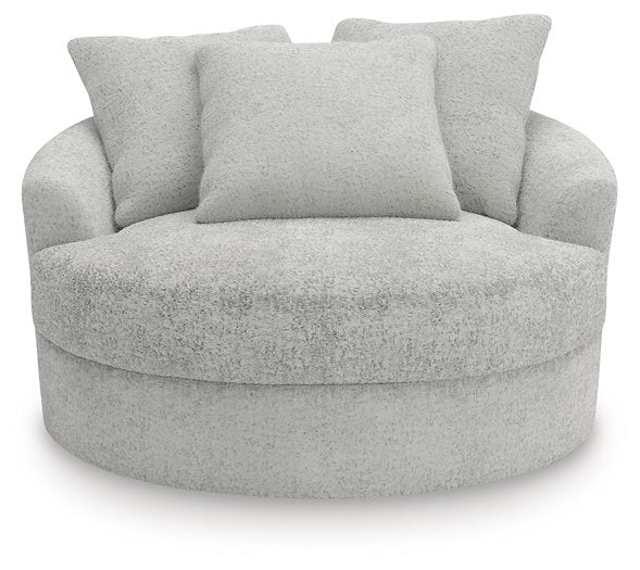 Cuddle Plush Oversized Swivel Accent Chair - Furniture 4 Less Outlet (Salinas,CA)