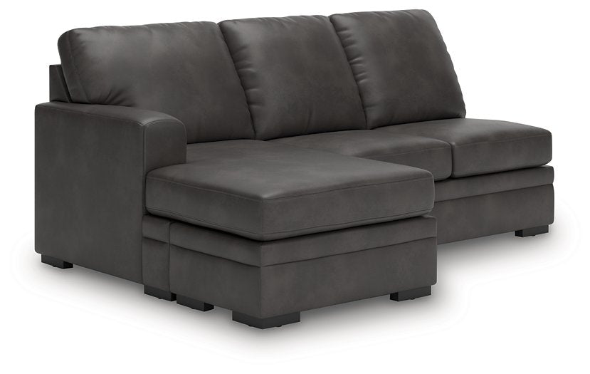 Lofton-Pike Sectional with Chaise - Furniture 4 Less Outlet (Salinas,CA)