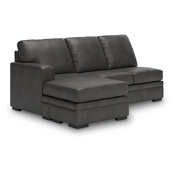 Lofton-Pike Sectional with Chaise - Furniture 4 Less Outlet (Salinas,CA)