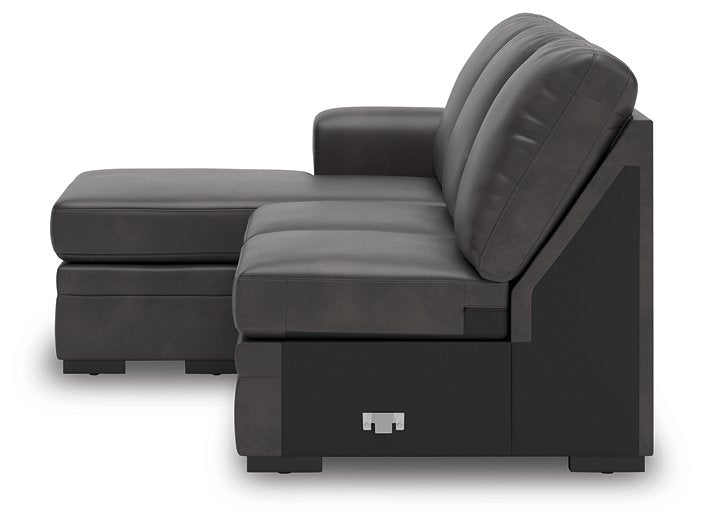 Lofton-Pike Sectional with Chaise - Furniture 4 Less Outlet (Salinas,CA)