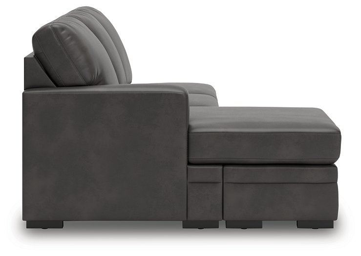Lofton-Pike Sectional with Chaise - Furniture 4 Less Outlet (Salinas,CA)